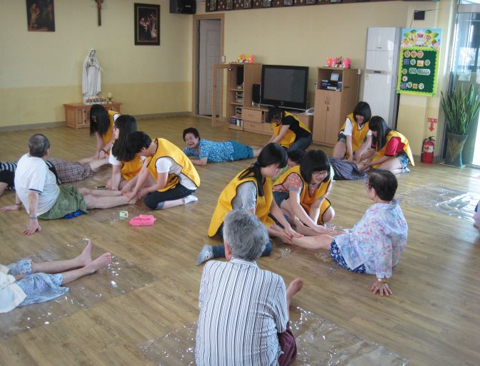 군산 중앙여고 학생자원봉사