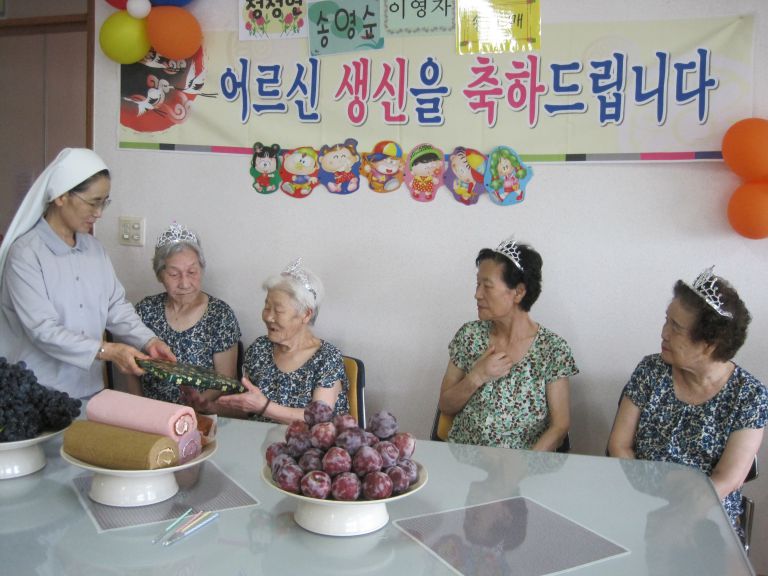 8월 생신잔치