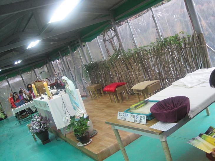 자원봉사자 성거산 성지순례