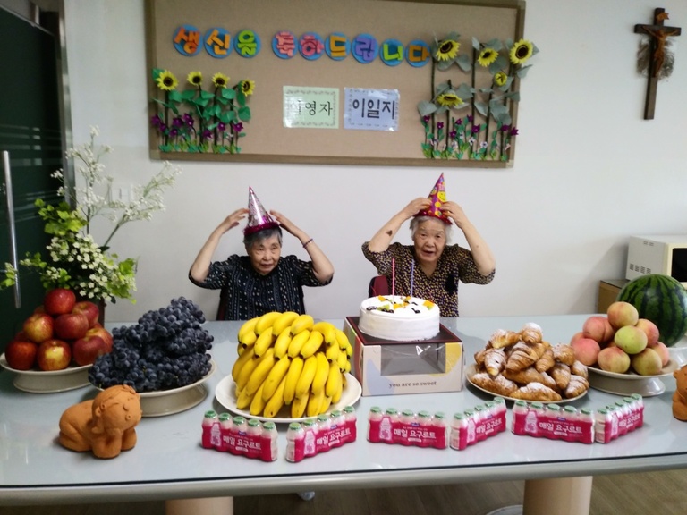 8월 생신잔치