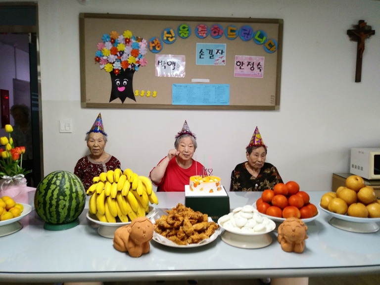 7월 생신잔치