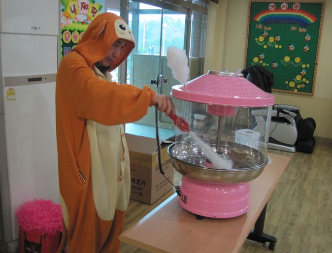 달콤한 솜사탕 만들기!